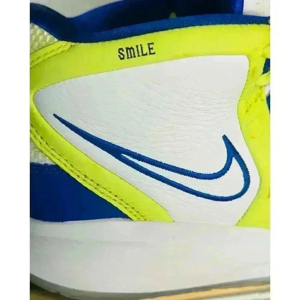 NIKE Kyrie Infinity Men’s Size 8 Basketball Shoes White/Blue/Yellow